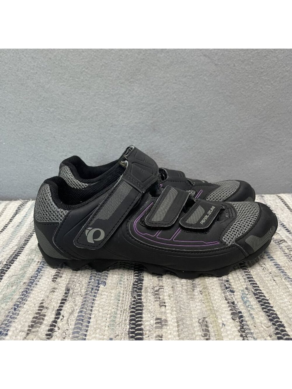 Pearl Izumi All-Road III Women’s Size 41 Black Cycling Shoes Durable MTB Design